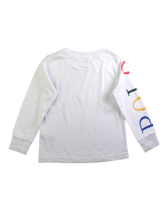 A White Long Sleeve T Shirts from Polo Ralph Lauren in size 2T for boy. (Back View)