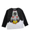 A Black Long Sleeve T Shirts from Stella McCartney in size 4T for boy. (Front View)