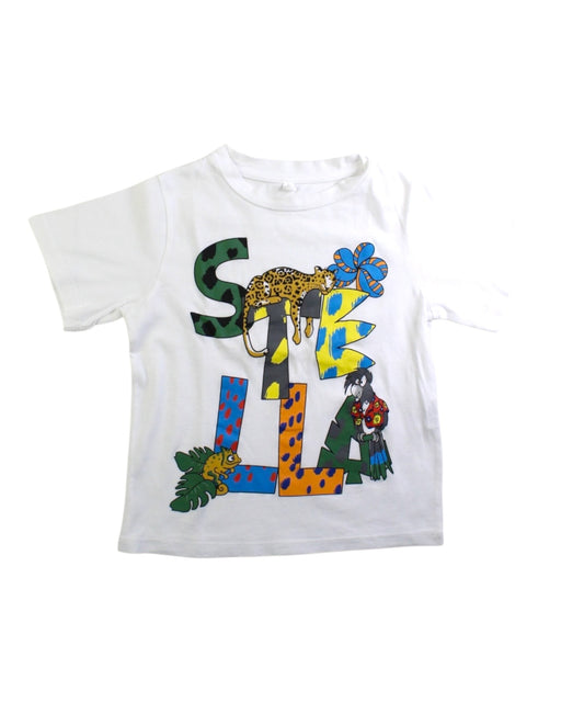 A Multicolour Short Sleeve T Shirts from Stella McCartney in size 4T for boy. (Front View)
