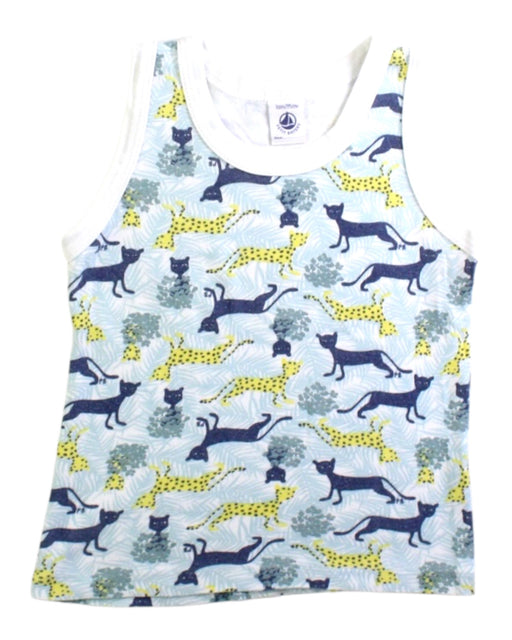 A Multicolour Sleeveless Tops from Petit Bateau in size 3T for boy. (Front View)