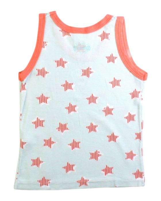 A Peach Sleeveless Tops from Petit Bateau in size 3T for boy. (Back View)