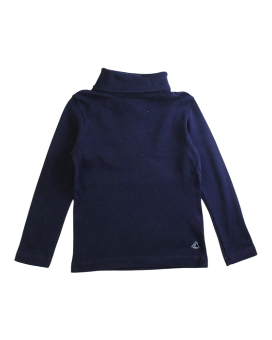 A Navy Long Sleeve Tops from Petit Bateau in size 3T for neutral. (Front View)