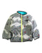 A Grey Puffer/Quilted Jackets from The North Face in size 18-24M for boy. (Front View)