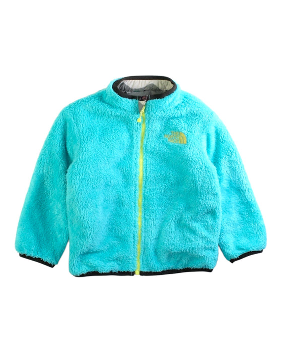 A Grey Puffer/Quilted Jackets from The North Face in size 18-24M for boy. (Back View)