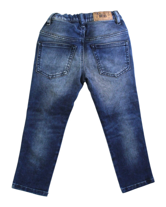 A Blue Jeans from Diesel in size 3T for boy. (Back View)