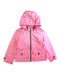 A Pink Rain Jackets from Burberry in size 3T for girl. (Front View)