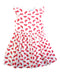 A Red Sleeveless Dresses from Jacadi in size 8Y for girl. (Front View)