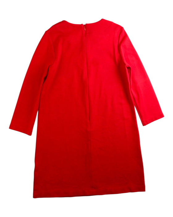 A Red Long Sleeve Dresses from I Pinco Pallino in size 8Y for girl. (Back View)