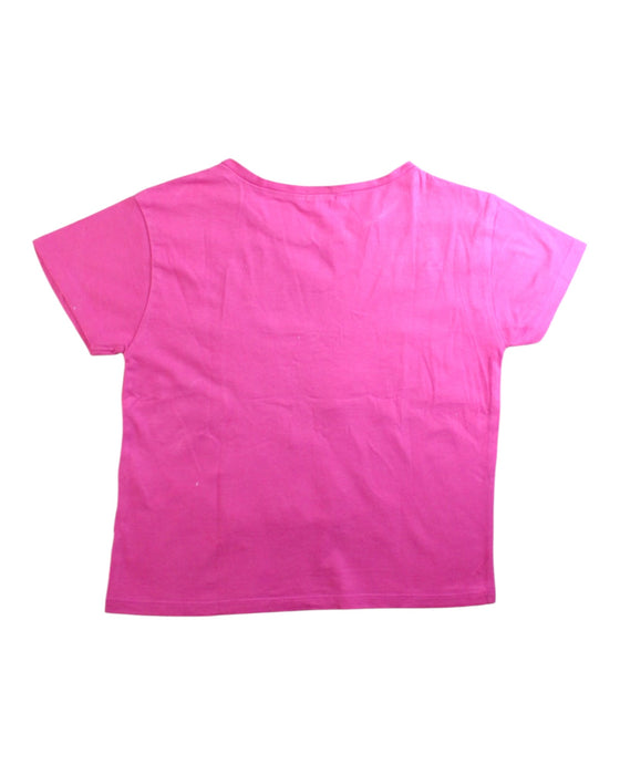 A Pink Short Sleeve T Shirts from Billieblush in size 8Y for girl. (Back View)