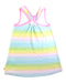 A Multicolour Sleeveless Dresses from Billieblush in size 6T for girl. (Back View)