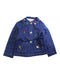 A Blue Lightweight Jackets from Bonpoint in size 6T for girl. (Front View)