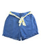 A Blue Shorts from Chickeeduck in size 7Y for girl. (Front View)