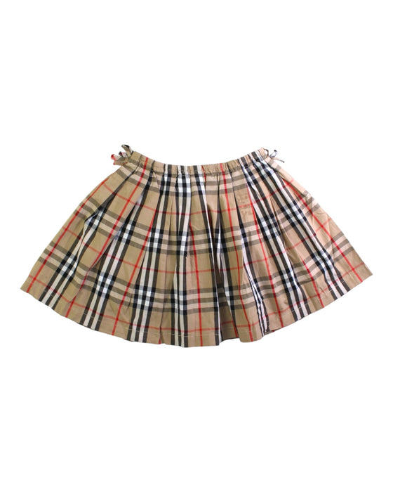 A Beige Short Skirts from Burberry in size 6T for girl. (Back View)