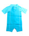 A Blue Wetsuits from Aquasport in size 2T for neutral. (Back View)