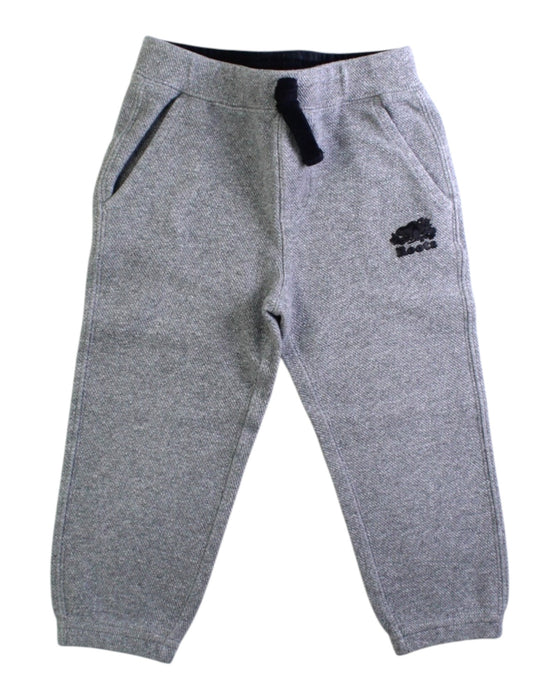 A Grey Sweatpants from Roots in size 3T for boy. (Front View)
