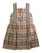 A Beige Sleeveless Dresses from Burberry in size 6T for girl. (Front View)