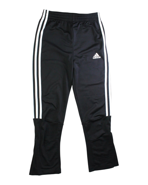 A Black Active Pants from Adidas in size 9Y for girl. (Front View)
