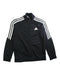 A Black Lightweight Jackets from Adidas in size 9Y for girl. (Front View)