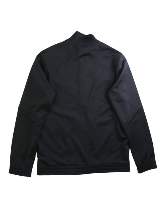 A Black Lightweight Jackets from Adidas in size 9Y for girl. (Back View)