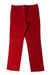 A Red Casual Pants from Jacadi in size 4T for boy. (Front View)