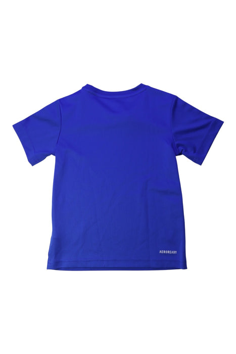 A Blue Active Tops from Adidas in size 3T for boy. (Back View)