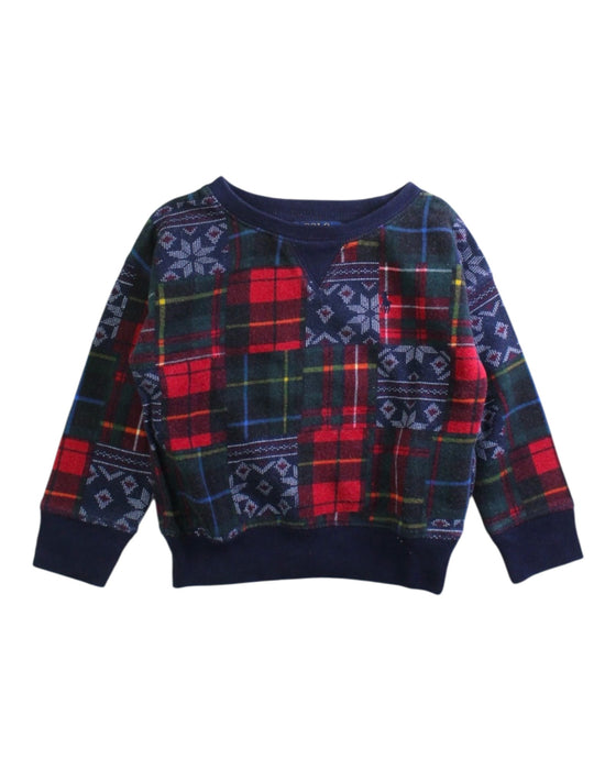 A Multicolour Crewneck Sweatshirts from Polo Ralph Lauren in size 2T for neutral. (Front View)