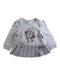 A Grey Long Sleeve Tops from Nicholas & Bears in size 12-18M for girl. (Front View)