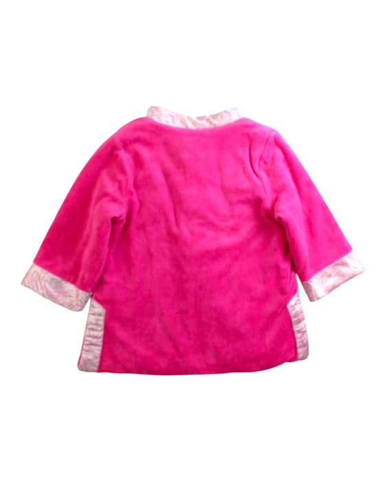 A Pink Capes & Ponchos from Mides in size 12-18M for girl. (Back View)