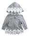 A Grey Hooded Sweatshirts from Nicholas & Bears in size 12-18M for girl. (Front View)