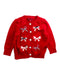 A Red Cardigans from Nicholas & Bears in size 6-12M for girl. (Front View)
