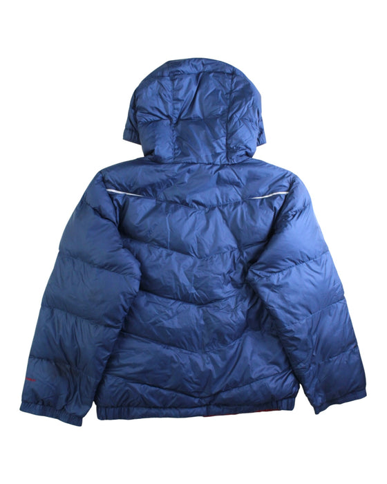 A Navy Puffer/Quilted Jackets from Columbia in size 8Y for neutral. (Back View)