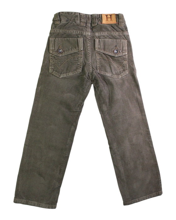 A Brown Casual Pants from Tommy Hilfiger in size 6T for boy. (Back View)