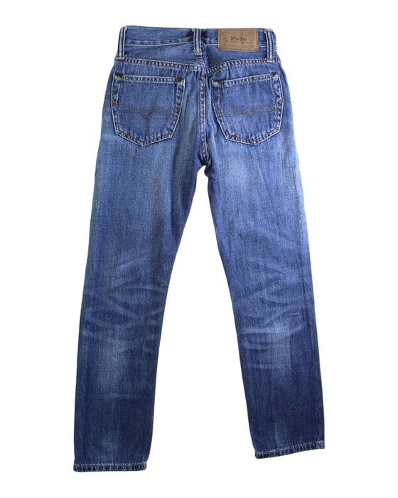 A Blue Jeans from Polo Ralph Lauren in size 8Y for boy. (Back View)