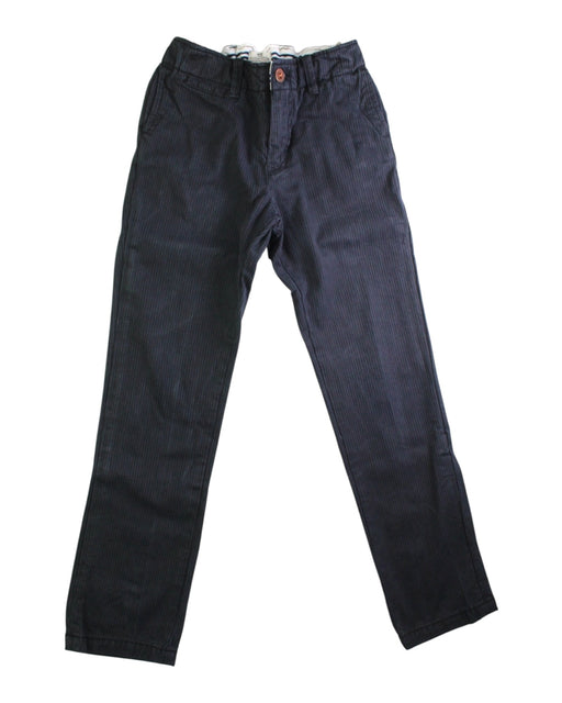 A Navy Casual Pants from Scotch Shrunk in size 8Y for boy. (Front View)