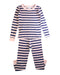 A Navy Pyjama Sets from Hanna Andersson in size 6T for neutral. (Front View)