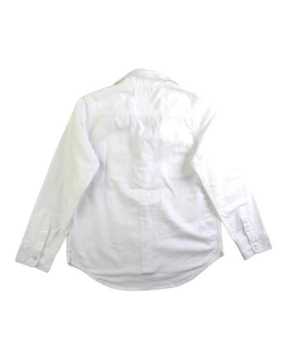 A White Long Sleeve Shirts from Country Road in size 6T for boy. (Back View)
