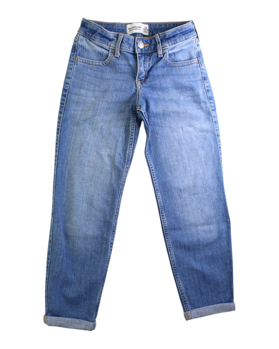 A Blue Jeans from Abercrombie & Fitch in size 7Y for boy. (Front View)