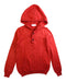 A Red Hooded Sweatshirts from Excuse My French in size 8Y for boy. (Front View)