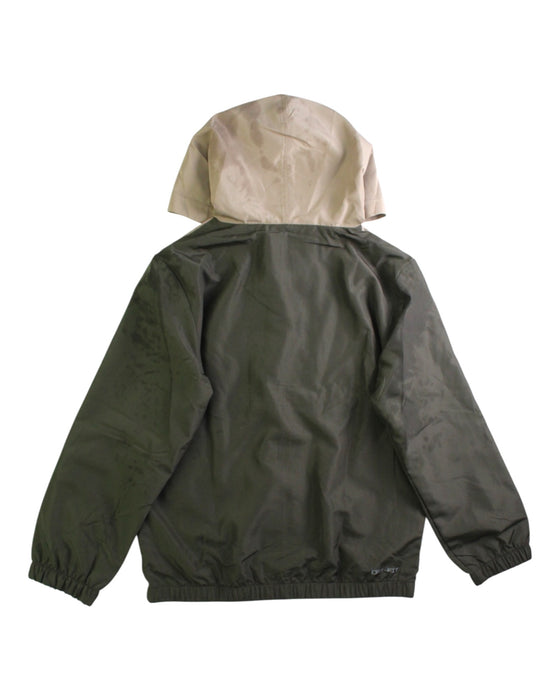 A Beige Lightweight Jackets from Nike in size 6T for boy. (Back View)