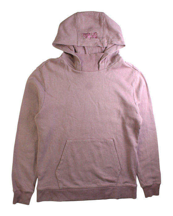 A Pink Hooded Sweatshirts from Chickeeduck in size 14Y for boy. (Front View)