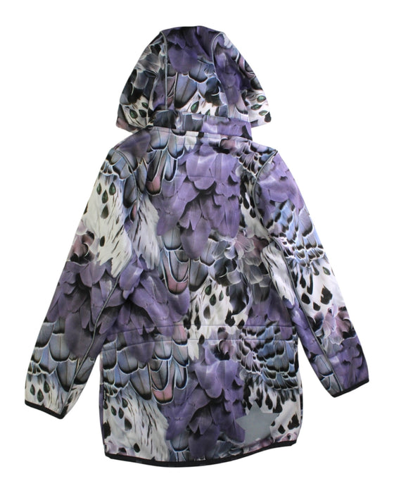 A Purple Puffer/Quilted Coats & Outerwear from Molo in size 8Y for girl. (Back View)