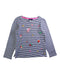 A Navy Long Sleeve Tops from Joules in size 7Y for girl. (Front View)