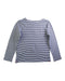 A Navy Long Sleeve Tops from Joules in size 7Y for girl. (Back View)
