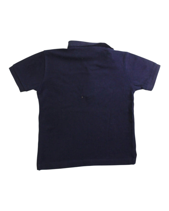 A Navy Short Sleeve Polos from Fina Ejerique in size 4T for boy. (Back View)