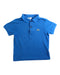 A Blue Short Sleeve Polos from Lacoste in size 4T for boy. (Front View)