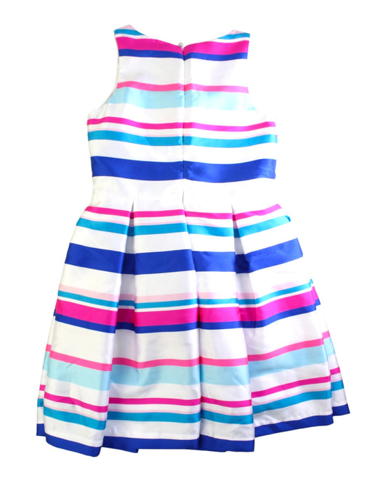 A Multicolour Sleeveless Dresses from Jacadi in size 6T for girl. (Back View)
