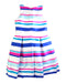 A Multicolour Sleeveless Dresses from Jacadi in size 6T for girl. (Back View)