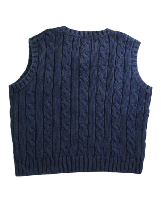 A Navy Sweater Vests from Ralph Lauren in size 4T for boy. (Back View)