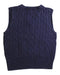 A Navy Sweater Vests from Ralph Lauren in size 3T for boy. (Back View)