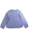 A Blue Long Sleeve Shirts from Bonpoint in size 6T for boy. (Front View)